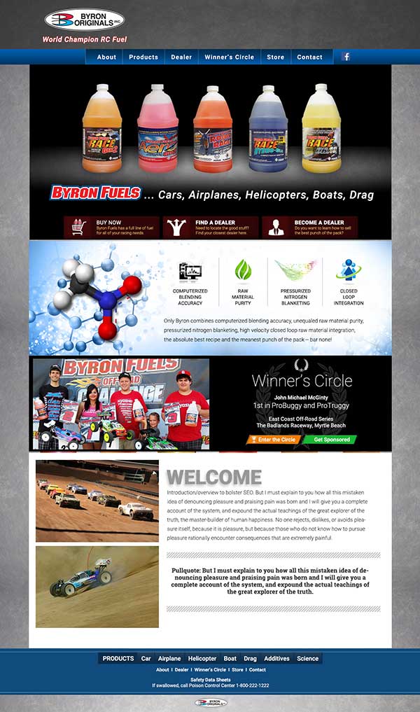 Blue Lakes Brass Website