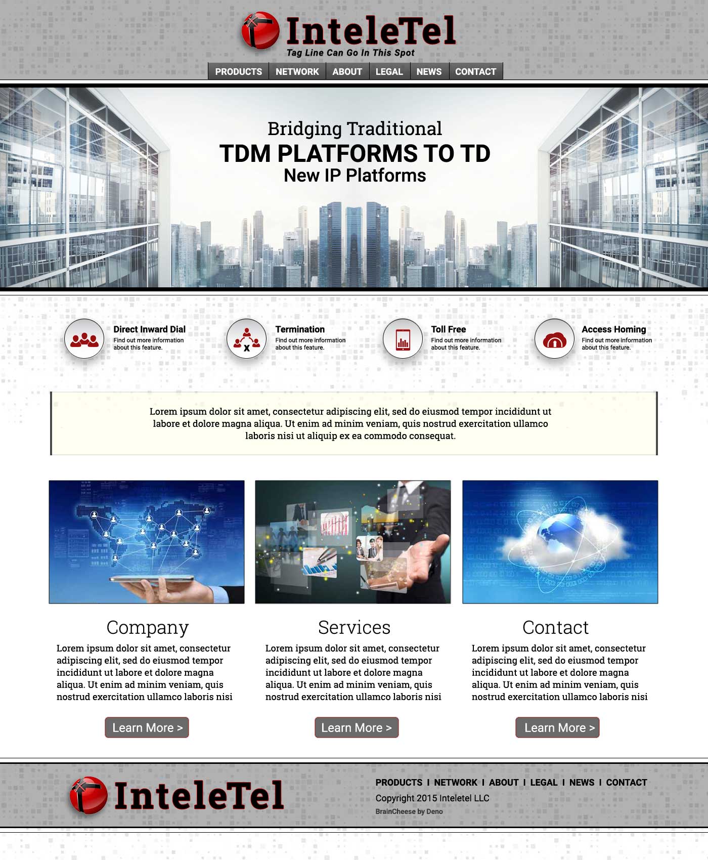 Inteletel Website