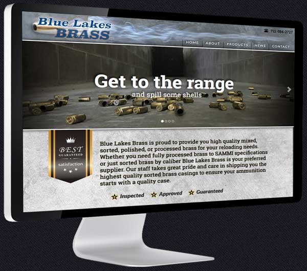 Blue Lakes Brass Website