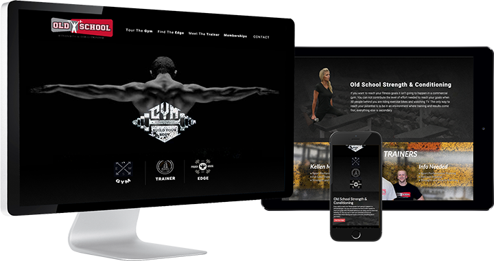 Old School Gym Website