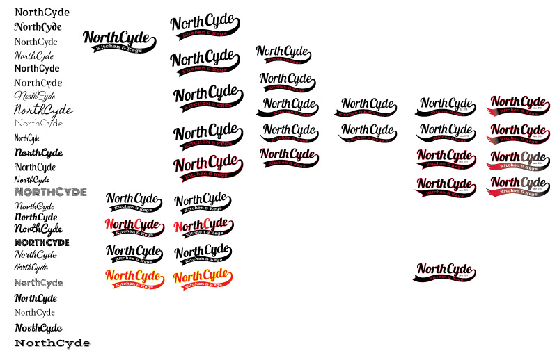 Northcyde Logo Sketches