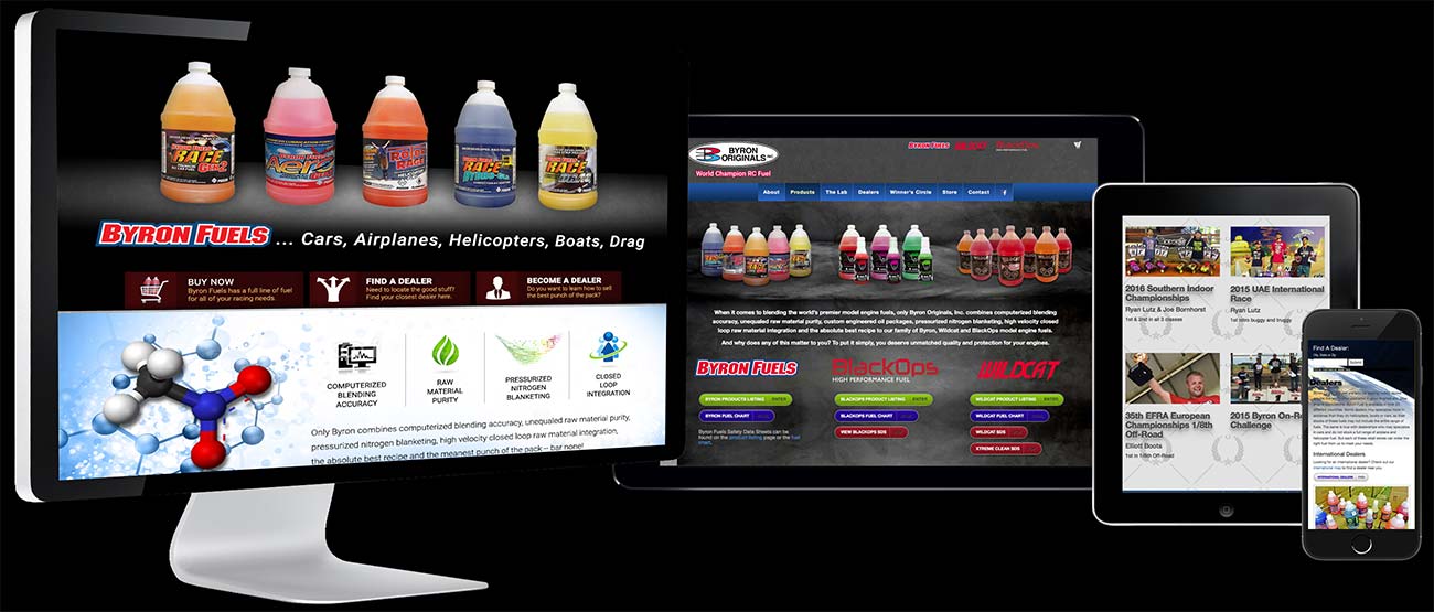 Byron Fuels Responsive Website